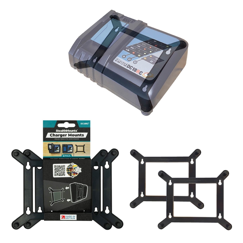 STEALTHMOUNTS STEALTHMOUNTS CMC-MK-S Mounts for Makita Single Charger
