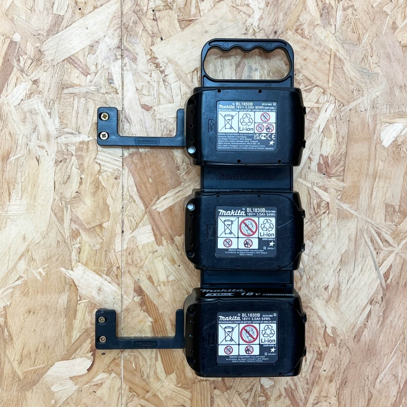 STEALTHMOUNTS STEALTHMOUNTS BD-MK18-H-1 Battery Board Makita LXT with Handle