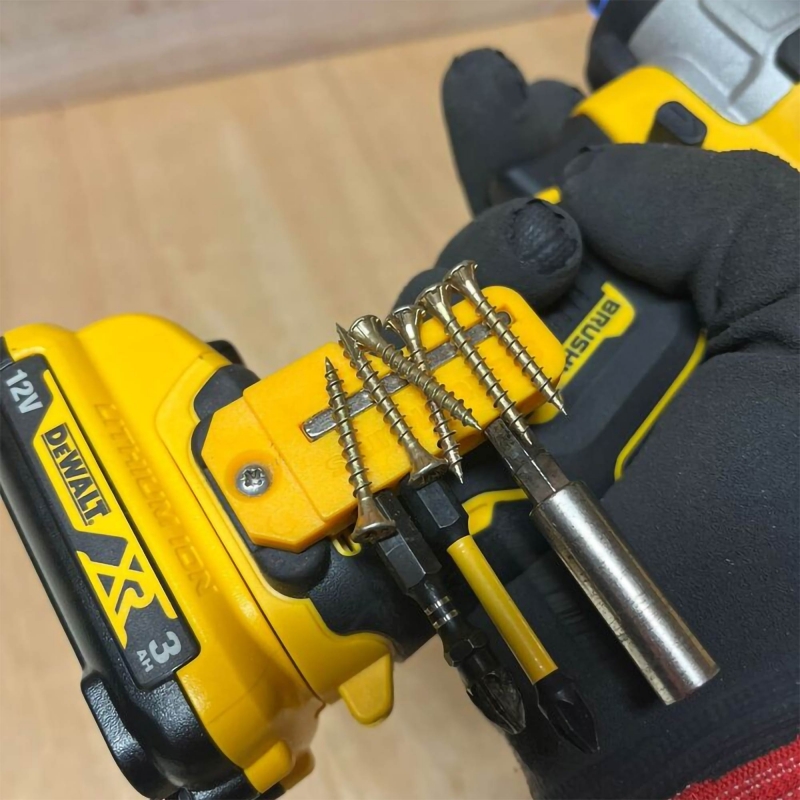 STEALTHMOUNTS STEALTHMOUNTS BH-DW-4590-YLW 4590 Bit Holders Dewalt Yellow