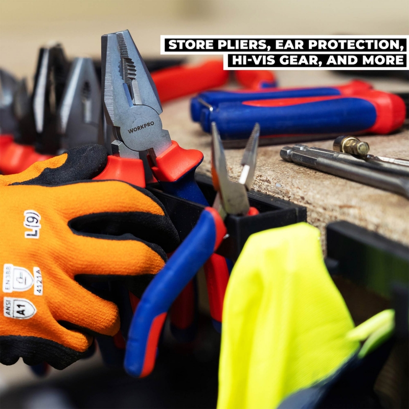 STEALTHMOUNTS STEALTHMOUNTS WH-BLK-HODT-4 Wall Hive System Pliers and Hook Set 4 Pack