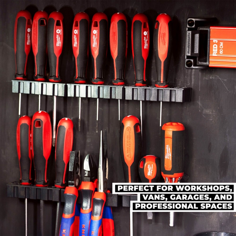 STEALTHMOUNTS STEALTHMOUNTS WH-BLK-SD-4 Wall Hive System Screwdriver Rack  4 Pack