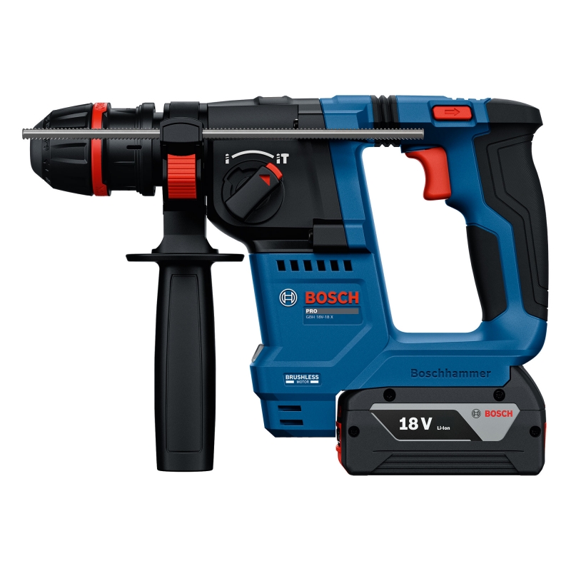 BOSCH BOSCH GBH18V-18X 18v SDS Plus Hammer Drill with 2x5ah Batteries