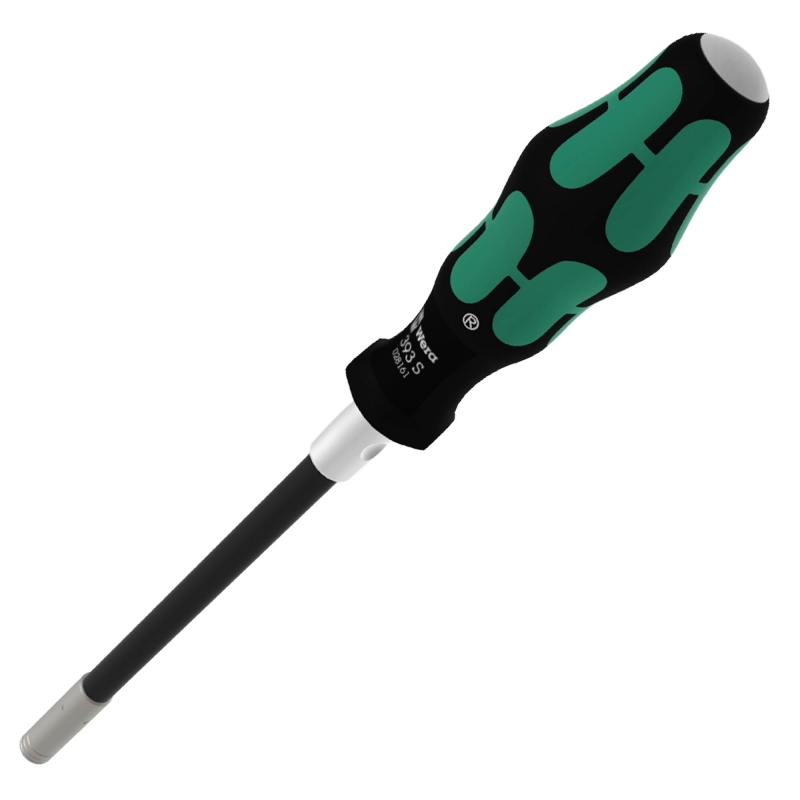 WERA WERA 393 S Bitholding screwdriver extra slim with flexible shaft