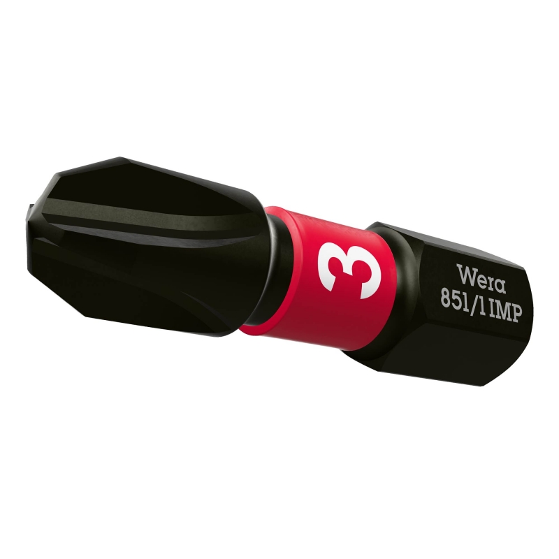 WERA WERA 851/1 IMP DC PH Impaktor PH3x25mm bits (10 Pack)