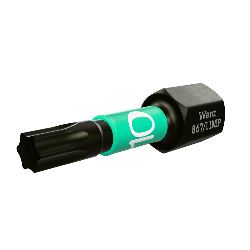 WERA WERA 867/1 IMP DC TORX? 10x25mm Impaktor bits (10 Pack)