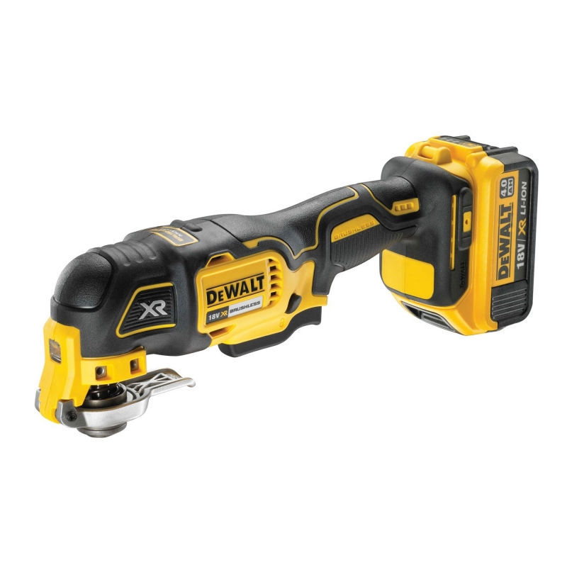 DEWALT DEWALT DCS355M2 18v Brushless 3-Speed Multi-Tool with 2x4ah Batteries