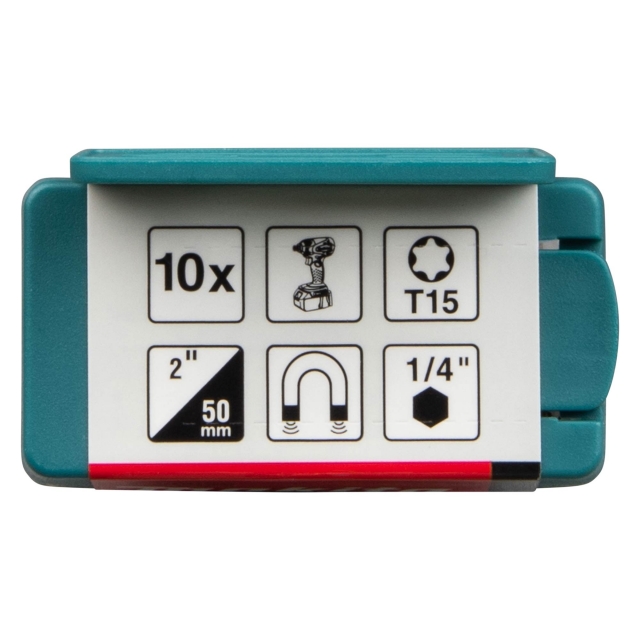 MAKITA MAKITA E-26026 Premier Torsion Bit T15-50mm 10 Pack