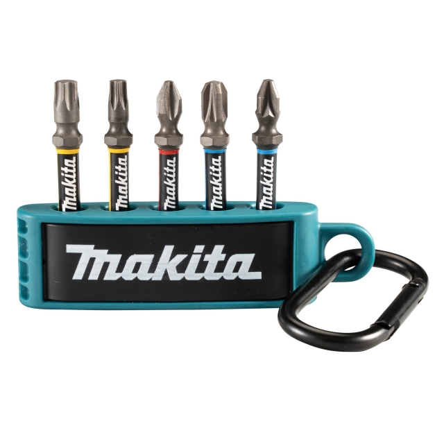MAKITA MAKITA E-13568 5 Piece Impact Premier Screwdriver Bit Set