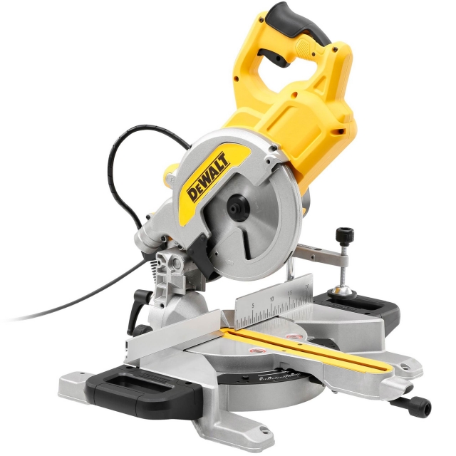 DEWALT DEWALT DWS777 240v 216mm Slide Mitre with XPS
