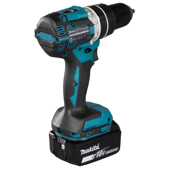 MAKITA MAKITA DHP484RTJ 18v Brushless Combi Drill with 2x5ah Batteries
