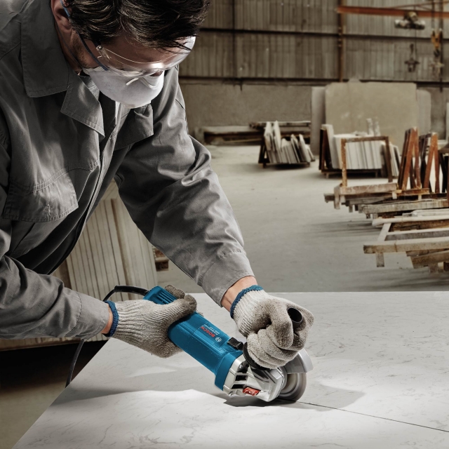 BOSCH BOSCH GWS7-115 240v 115mm Slim Grip Grinder