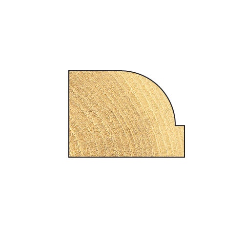 TREND TREND 46/140X1/4TC Bearing Guided Ovolo 9.5mm x 16mm