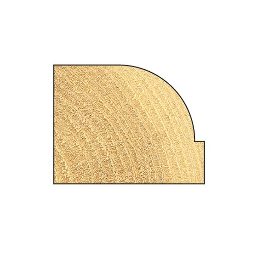 TREND TREND 46/150X1/4TC Bearing Guided Ovolo 12.7mm x 19mm