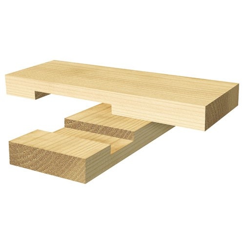 TREND TREND S3/21X1/4STC STC Two Flute 6.3mm x 28mm