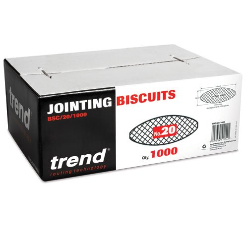 TREND TREND BSC/20/1000 Wooden Biscuits No.20 - Pack of 1000