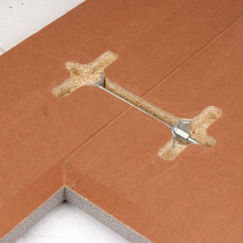 TREND TREND PC/10/M 150mm Metal Worktop Connector - Pack of 10