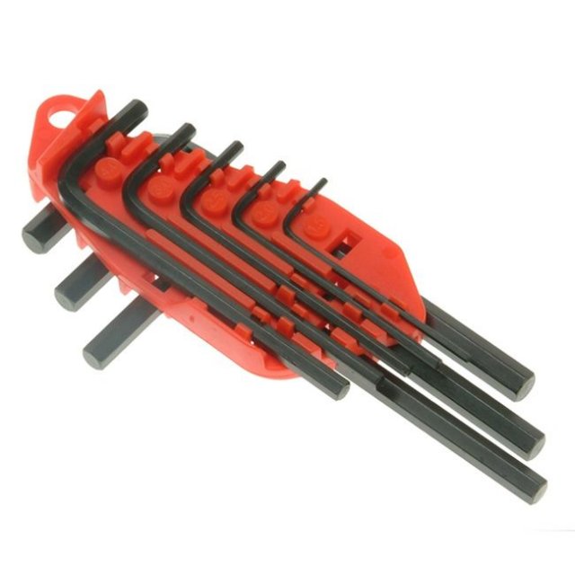 STANLEY STANLEY 0 69 251 8 piece Hex Key Set 1.5, 2, 2.5, 3, 4, 5, 5.5, 6mm
