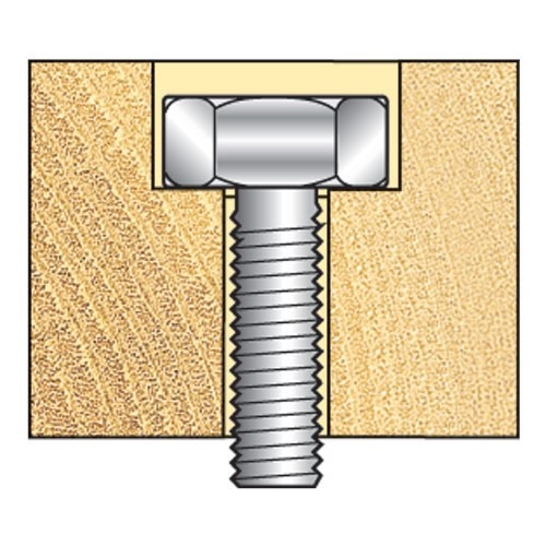 TREND TREND CB38-316TC 4.76mm TCT Counterbore Set