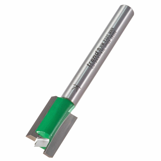 TREND TREND C019AX1/4TC Two Flute Cutter 12mm x 19mm