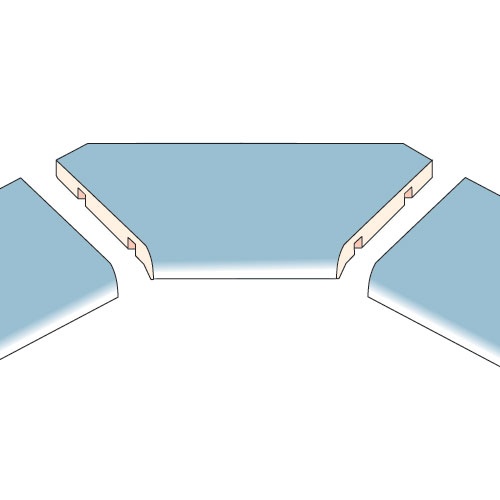 TREND TREND KWJ900 900mm Kitchen Worktop Jig