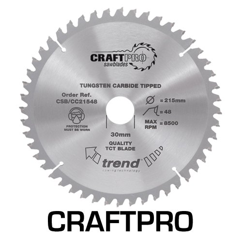 TREND TREND CSB/CC21648 216mm x 30mm 48T Craft Saw Blade