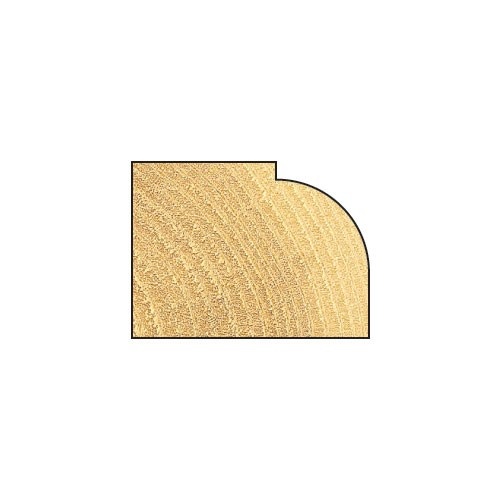 TREND TREND C077X1/4TC Bearing Guided Ovolo/Round Over 7.9mm x 12.7mm