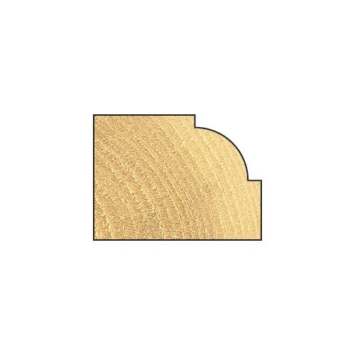 TREND TREND C076X1/2TC Bearing Guided Ovolo/Round Over 6.3mm x 12.7mm