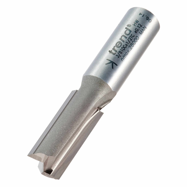 TREND TREND 3/81DCX1/2TC Two Flute Cutter 12.7mm x 32mm