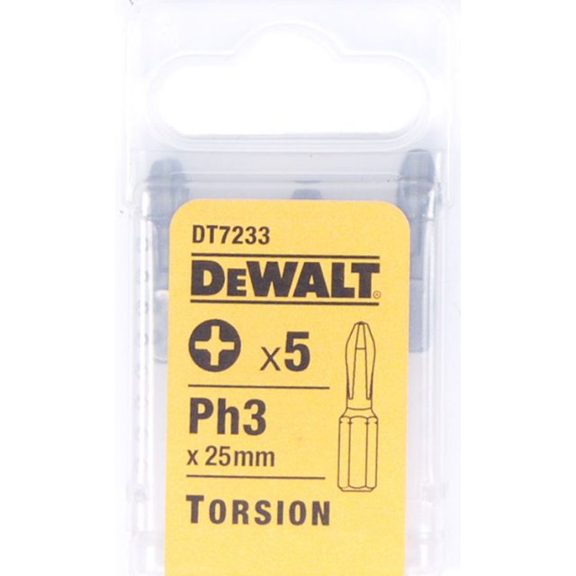DEWALT DEWALT DT7233QZ PH3 25mm Torsion Bit (5)