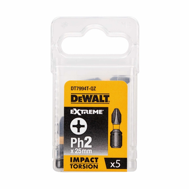 DEWALT DEWALT DT7994TQZ PH2 25mm IR Torsion Bit (5)
