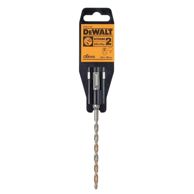 DEWALT DEWALT DT9515QZ 6mm x 160mm SDS+ EX.2 Drill Bit