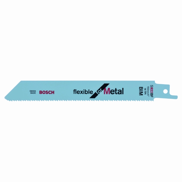 BOSCH BOSCH Sabre saw blade S 922 BF Flexible for Metal 5 pack