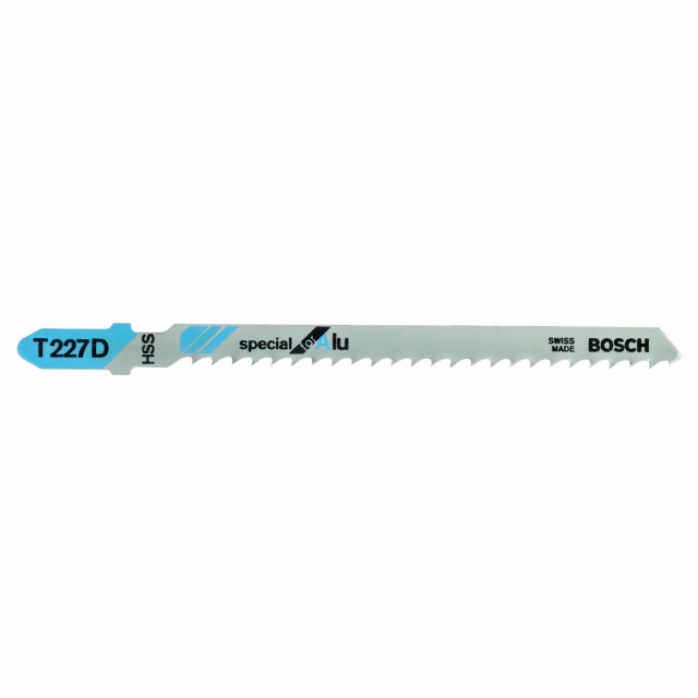 BOSCH Jigsaw blade T 227 D Special for Aluminium 5 pack ToolStore UK