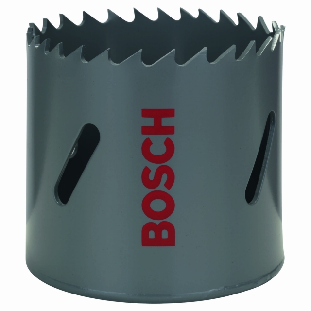 BOSCH BOSCH 54 mm, 2 1/8&quot; HSS bi-metal holesaw for standard adapters
