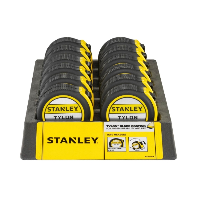 STANLEY STANLEY 1 30 696 5m/16' Tylon Tape ( x12 Bulk Tray )
