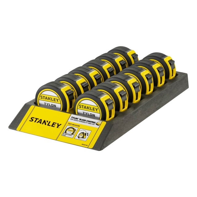 STANLEY STANLEY 1 30 696 5m/16' Tylon Tape ( x12 Bulk Tray )