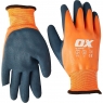 OX TOOLS OX TOOLS Waterproof Thermal Latex Gloves