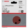 BOSCH BOSCH 2608605643 125mm Sanding Disc 8-Hole 120G 5 pack