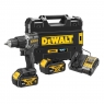 DEWALT DEWALT DCD100P2T 18v Brushless Combi Drill with 2x5ah Batteries