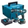 MAKITA DLX2131RJ 18v DHP482/DTD152 Twin Pack with 2x3ah Batteries