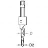 TREND - Snappy TREND Snappy - SNAP/CB/4TC TC Counterbore 6.35mm x 12.7mm