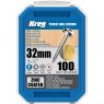 KREG KREG SML-F125-100-INT 32mm No.7 Fine Washer Head Screws 100pk